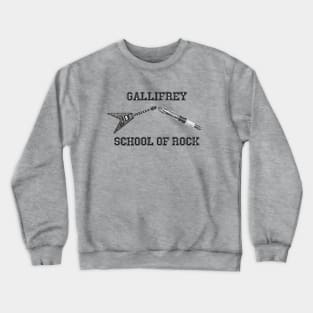 Gallifrey School of Rock Crewneck Sweatshirt